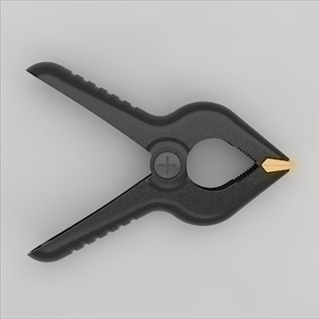 clamp tool 3d model 3ds 3dm obj other 102048
