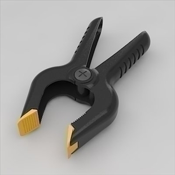 clamp tool 3d model 3ds 3dm obj other 102049
