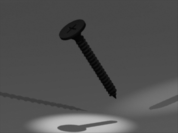 dry wall screw 3d model 3ds 81215
