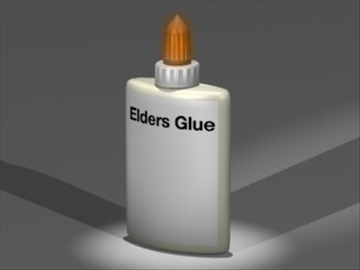 elders glue 3d model 3ds 81217
