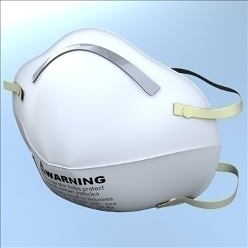 respirator mask 3d model 3ds max lwo hrc xsi obj 99678