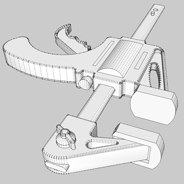 speed clamp 3d model fbx b3d skp obj 115483