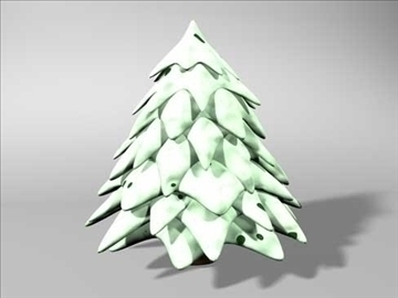 christmas tree 2 3d model 3ds dxf fbx c4d x obj 84606