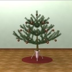 small spruce tree 3d model  other 92387