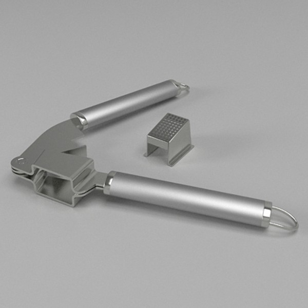 garlic press 3d model 3ds fbx skp obj 115432