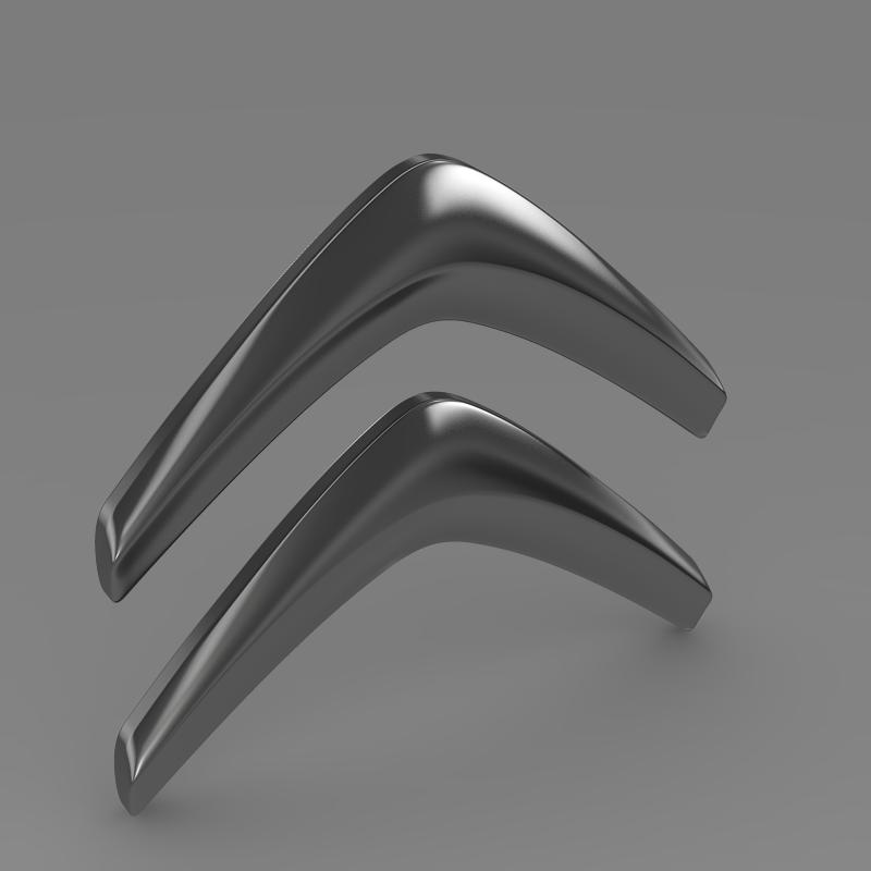 Citroen Logo - 3D Model by 3d_logoman