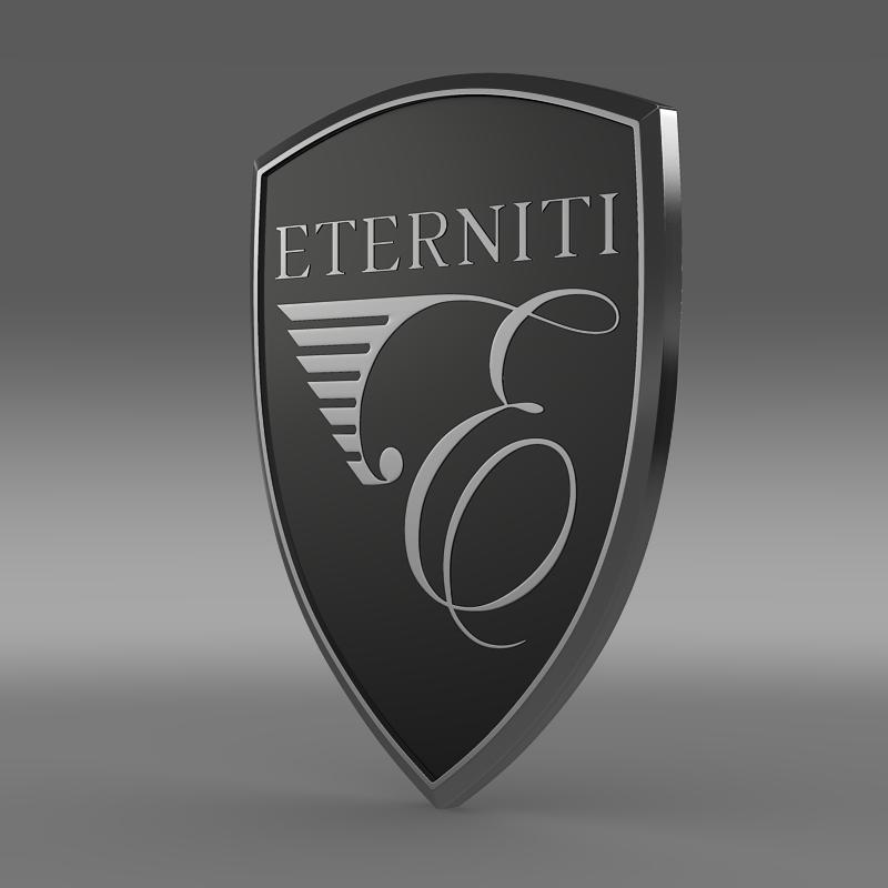 eternity logo 3d model 3ds max fbx c4d lwo ma mb hrc xsi obj 152869