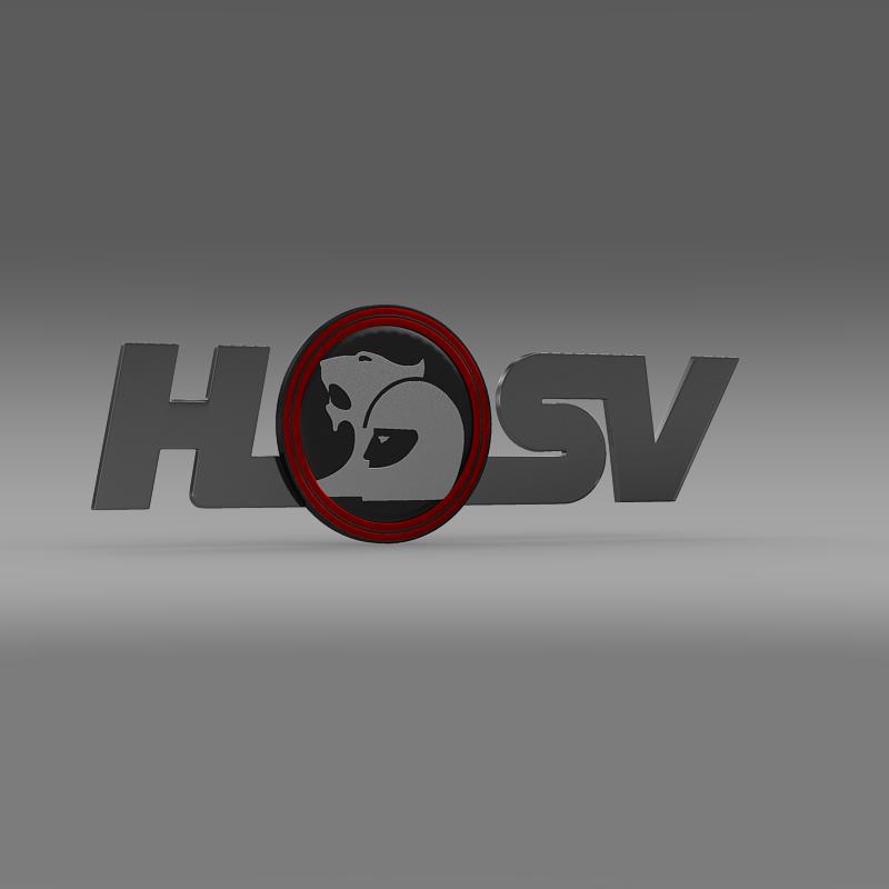 hsv logo 3d model 3ds max fbx c4d lwo ma mb hrc xsi obj 152905
