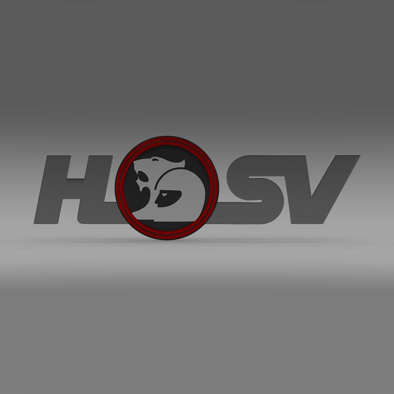 hsv logo 3d model 3ds max fbx c4d lwo ma mb hrc xsi obj 152906