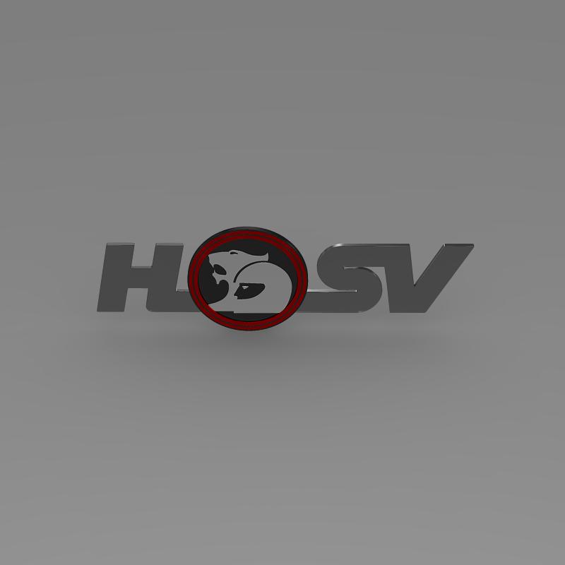 hsv logo 3d model 3ds max fbx c4d lwo ma mb hrc xsi obj 152908