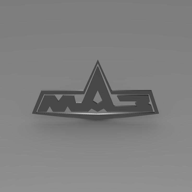 maz logo 3d model 3ds max fbx c4d lwo ma mb hrc xsi obj 152437