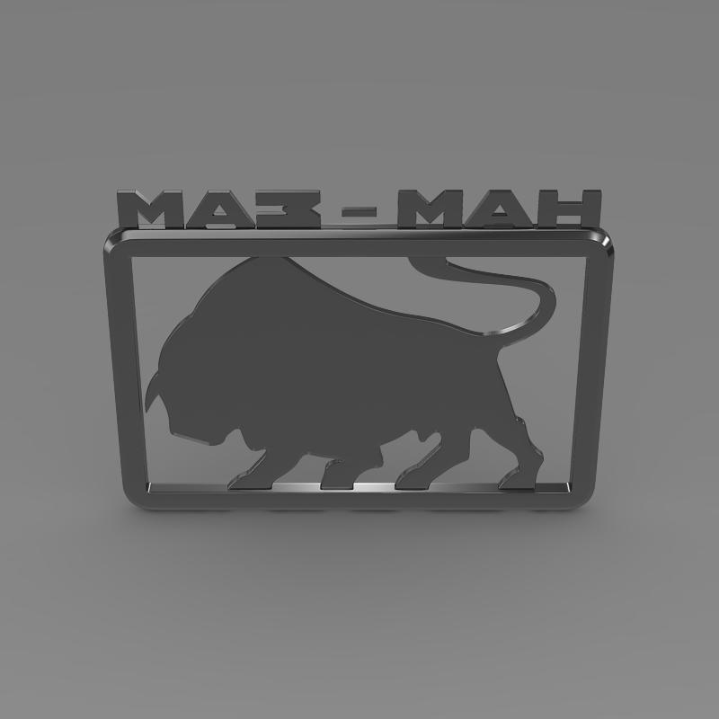 maz man logo 3d model 3ds max fbx c4d lwo ma mb hrc xsi obj 152444