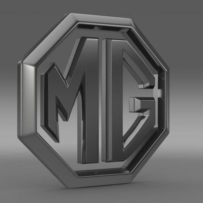 MG Logo 3D Model - FlatPyramid