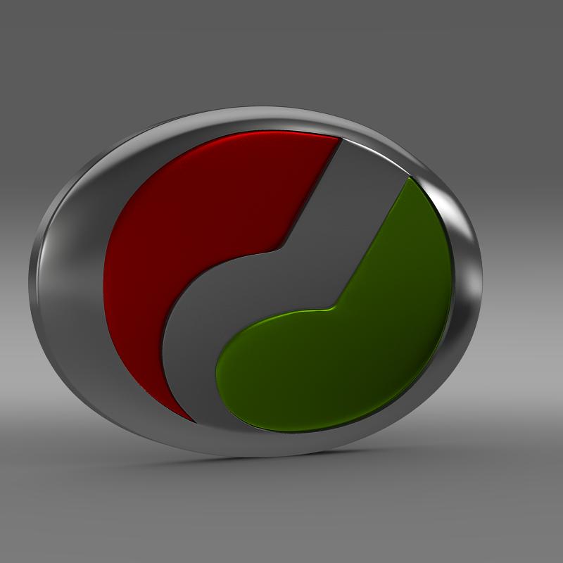 Perodua Logo 3D Model – Buy Perodua Logo 3D Model 