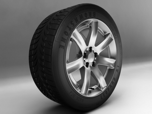 rims and tires 3d model 3ds max obj 127854