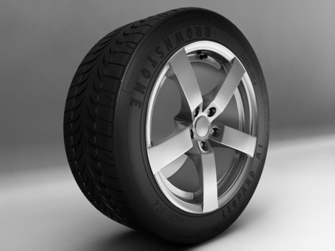 rims and tires 3d model 3ds max obj 127856