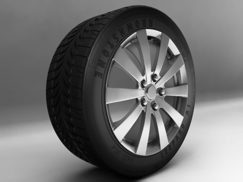 rims and tires 3d model 3ds max obj 127859
