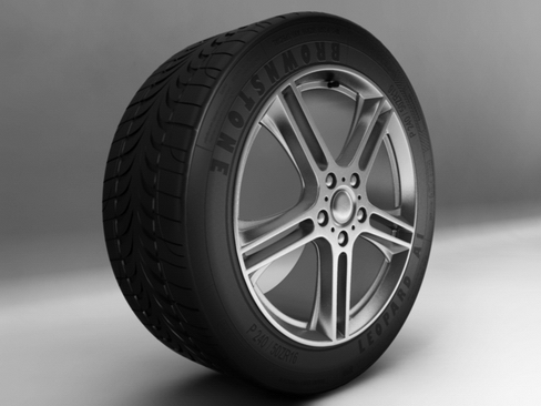 rims and tires 3d model 3ds max obj 127861