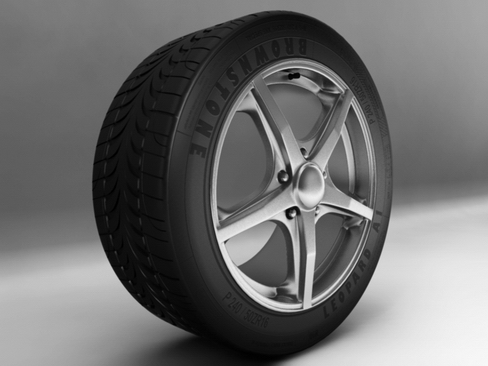 rims and tires 3d model 3ds max obj 127862