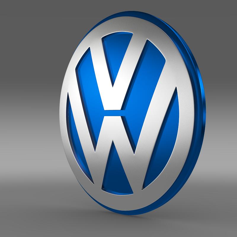 logo Volkswagen 3D model 3D printable