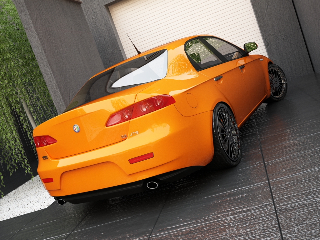 alfa romeo 159 3d model max other texture obj 119961