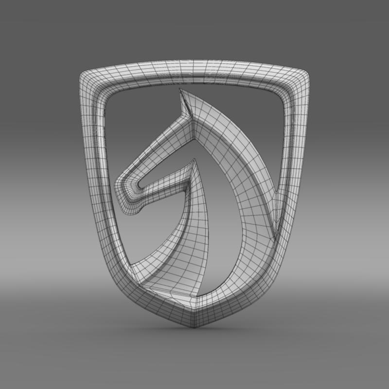 baojun logo 3d model 3ds max fbx c4d lwo ma mb hrc xsi obj 153431