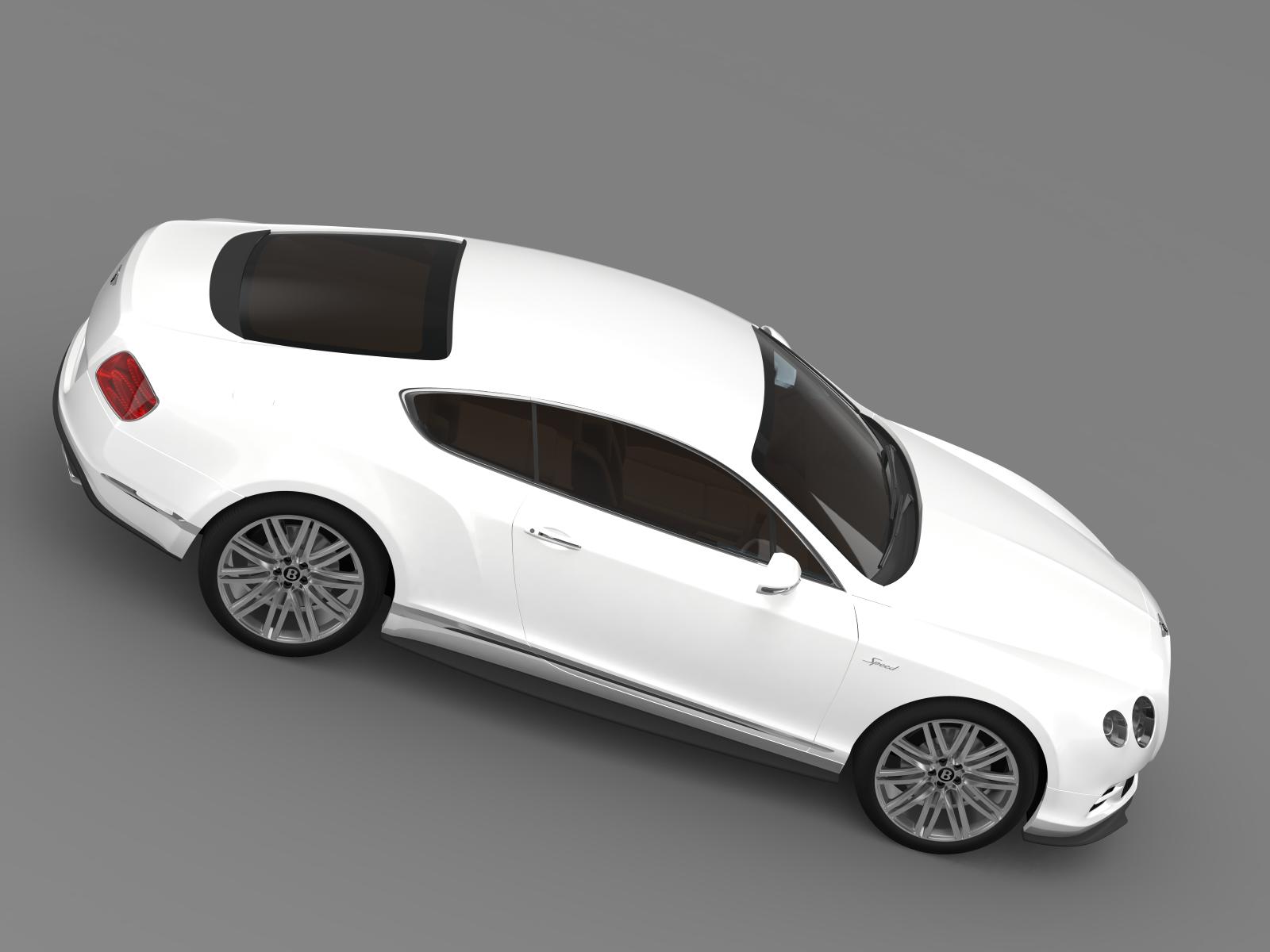 bentley continental gt speed 2014 3d model 3ds max fbx c4d lwo ma mb hrc xsi obj 163509