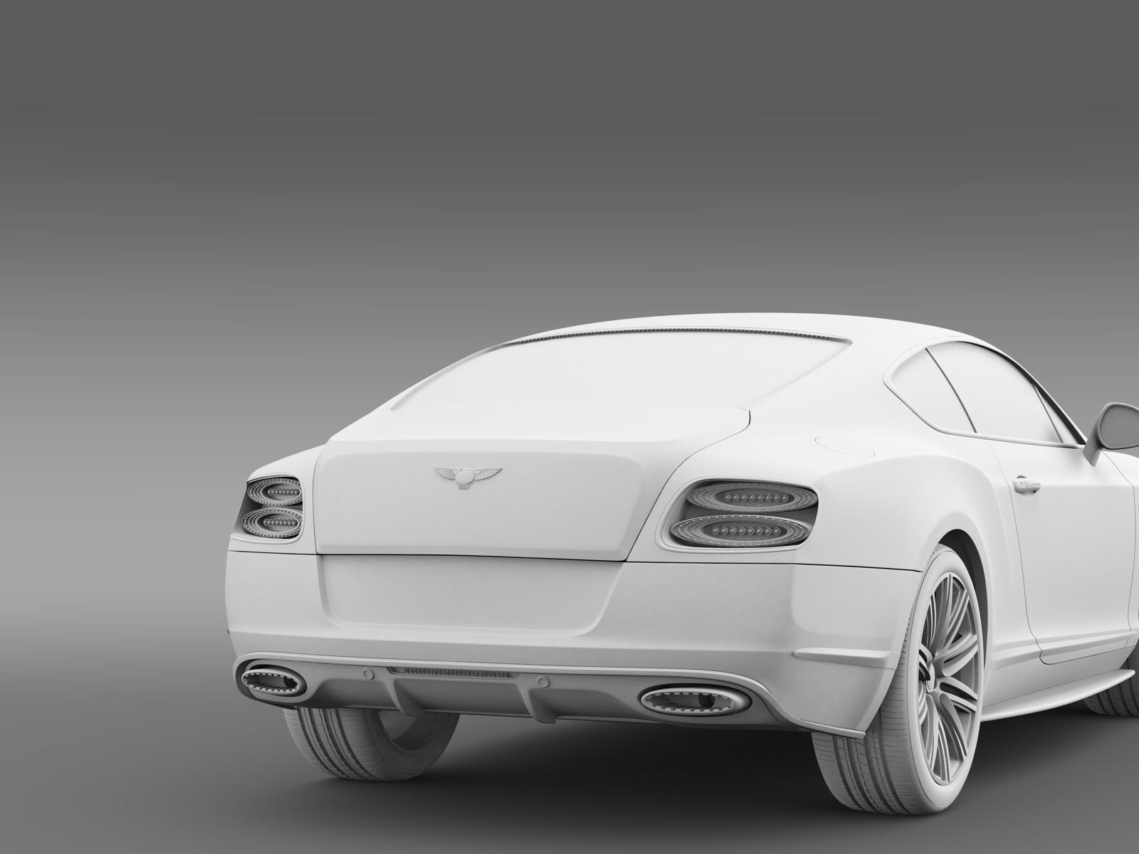 bentley continental gt speed 2014 3d model 3ds max fbx c4d lwo ma mb hrc xsi obj 163514