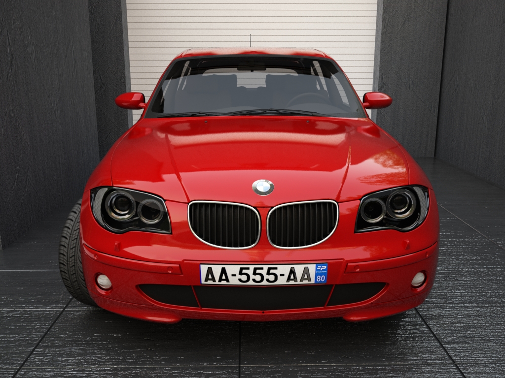 bmw series 1 3d model 3ds max fbx other obj 119037