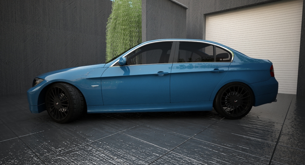 bmw series 3 3d model 3ds max other obj 119145