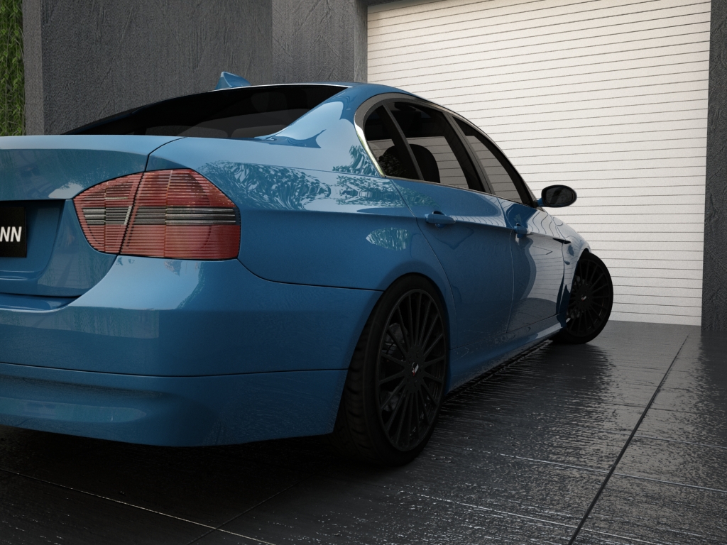 bmw series 3 3d model 3ds max other obj 119149