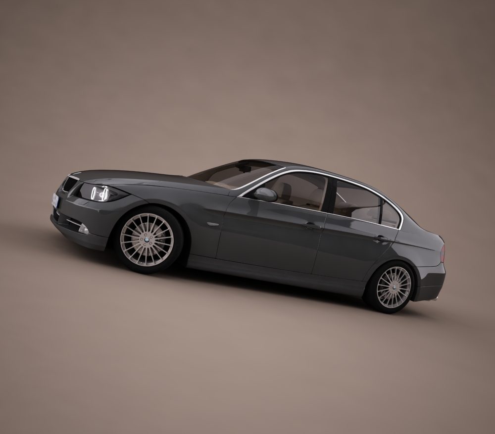 bmw series 3 tuning 3d model 3ds max png texture obj 128373