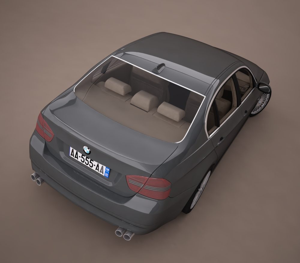 bmw series 3 tuning 3d model 3ds max png texture obj 128378