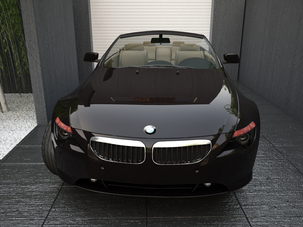 bmw series 6 convertible 3d model 3ds max other obj 119395
