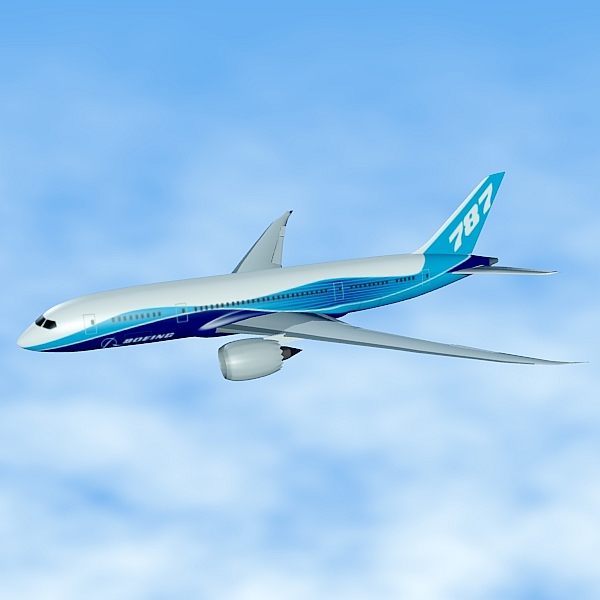 boeing 787-8 commercial airliner 3d model 3ds fbx blend lwo obj 138398
