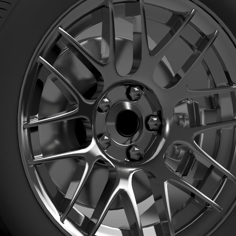 chevrolet camaro 2012 hennesey wheel 3d model 3ds max fbx c4d lwo ma mb hrc xsi obj 140589