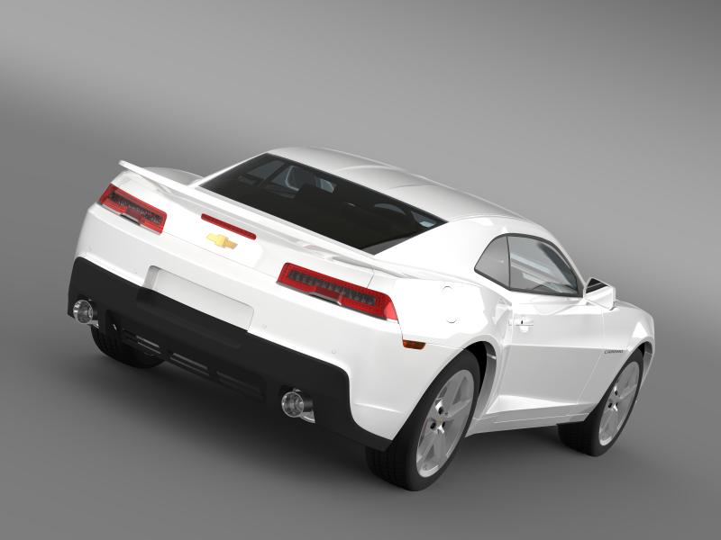 chevrolet camaro coupe eu 3d model 3ds max fbx c4d lwo ma mb hrc xsi obj 160936