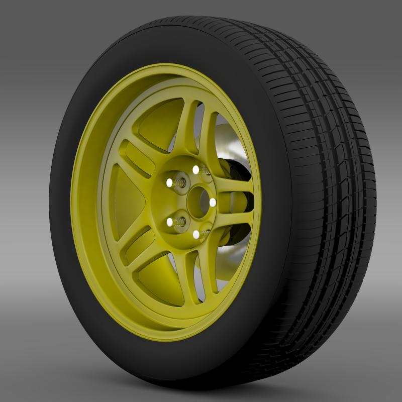 chevrolet camaro gs racecar 2008 wheel 3d model 3ds max fbx c4d lwo ma mb hrc xsi obj 140642