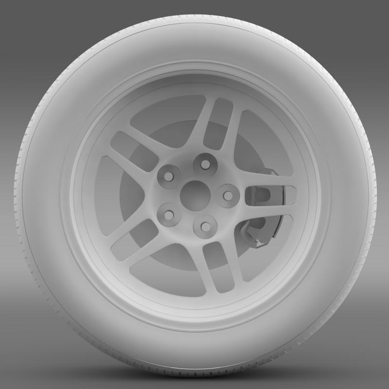 chevrolet camaro gs racecar 2008 wheel 3d model 3ds max fbx c4d lwo ma mb hrc xsi obj 140649