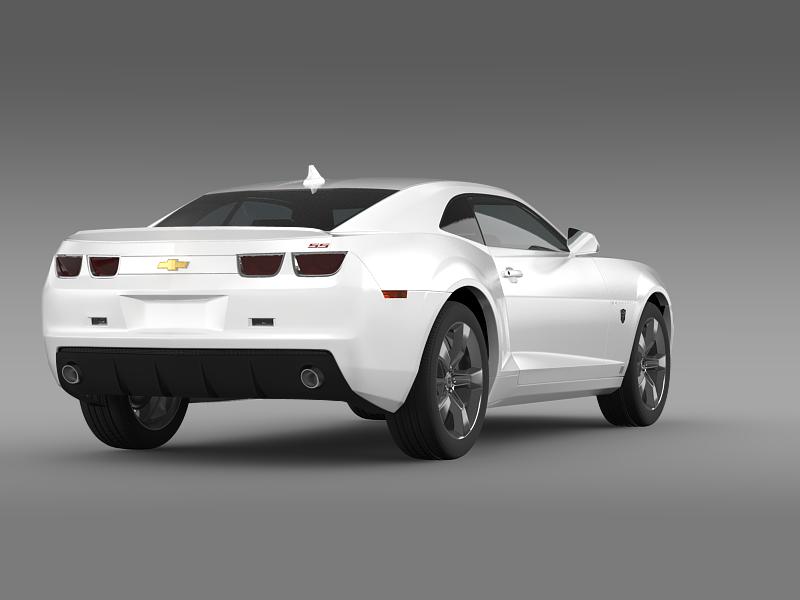 chevrolet camaro transformer 3d model 3ds max fbx c4d lwo ma mb hrc xsi obj 149014