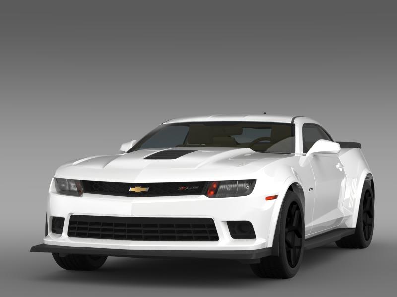 chevrolet camaro z28 2014 3d model 3ds max fbx c4d lwo ma mb hrc xsi obj 161857
