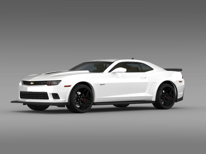 chevrolet camaro z28 2014 3d model 3ds max fbx c4d lwo ma mb hrc xsi obj 161859