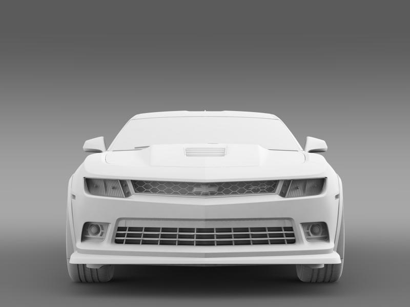 chevrolet camaro z28 2014 3d model 3ds max fbx c4d lwo ma mb hrc xsi obj 161869
