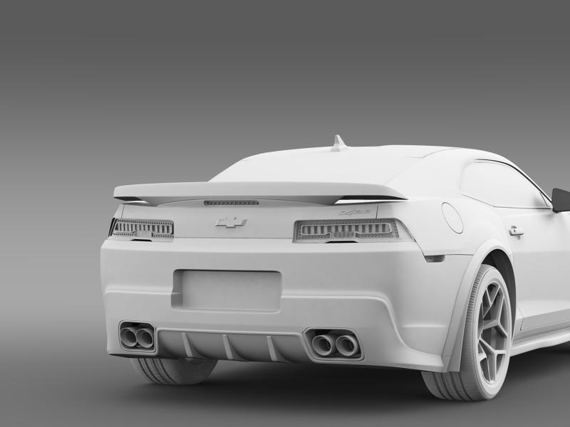 chevrolet camaro z28 2014 3d model 3ds max fbx c4d lwo ma mb hrc xsi obj 161872