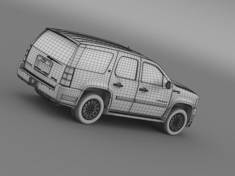 chevrolet tahoe hybrid 2012 3d model 3ds max fbx c4d lwo ma mb hrc xsi obj 149540