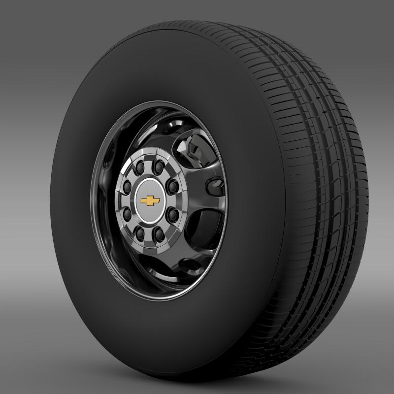 chevrolet_silverado_2500hd_2wd_crew_2008 3d model 3ds max fbx c4d lwo ma mb hrc xsi obj 142900