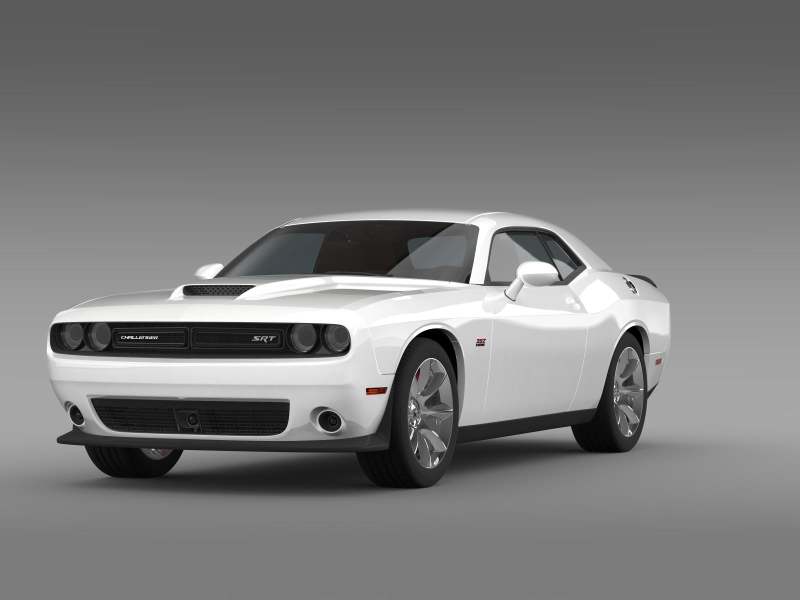 Dodge challenger 3d model