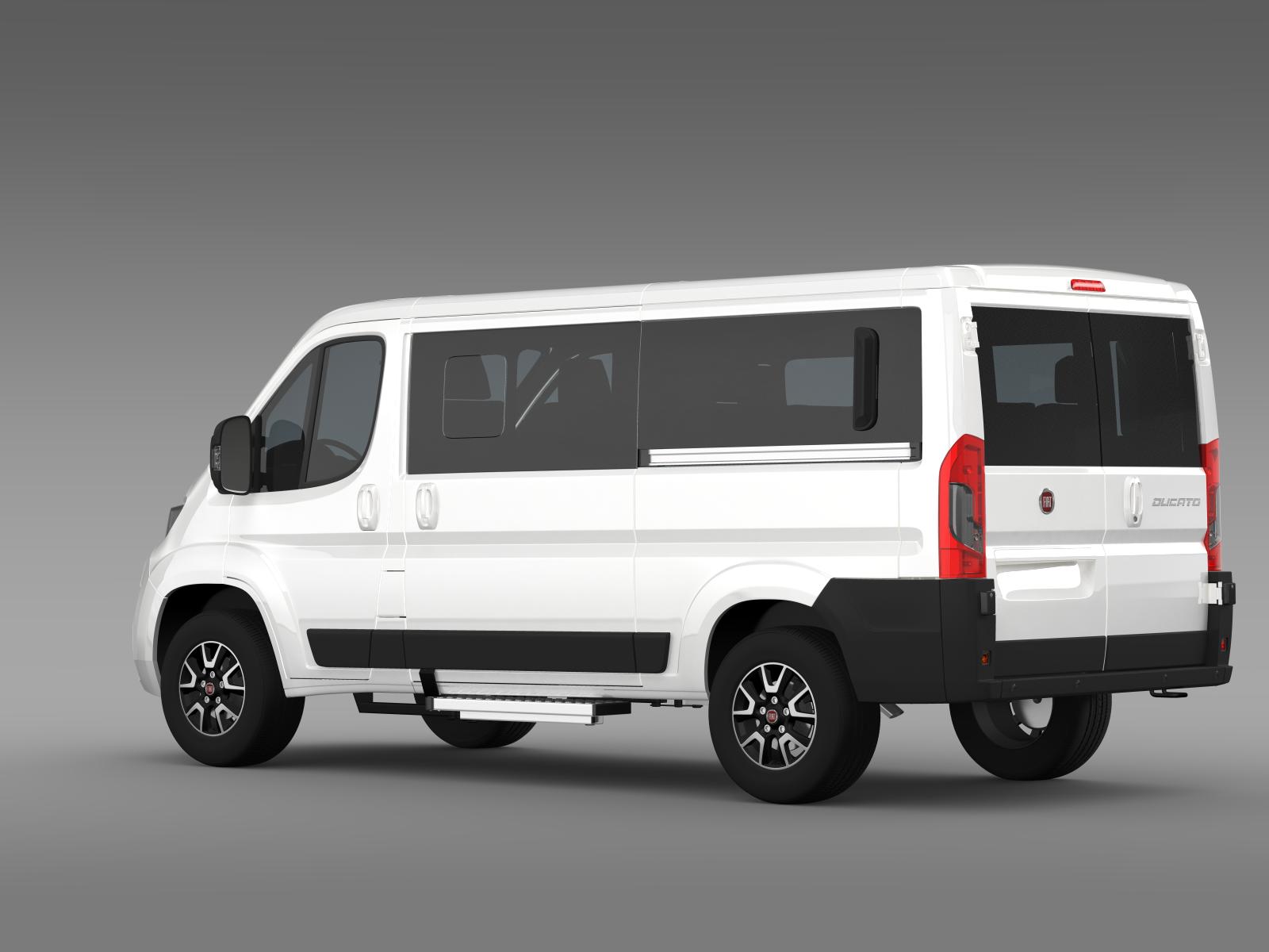 fiat ducato panorama l2h1 2015 3d model 3ds max fbx c4d lwo ma mb hrc xsi obj 166175