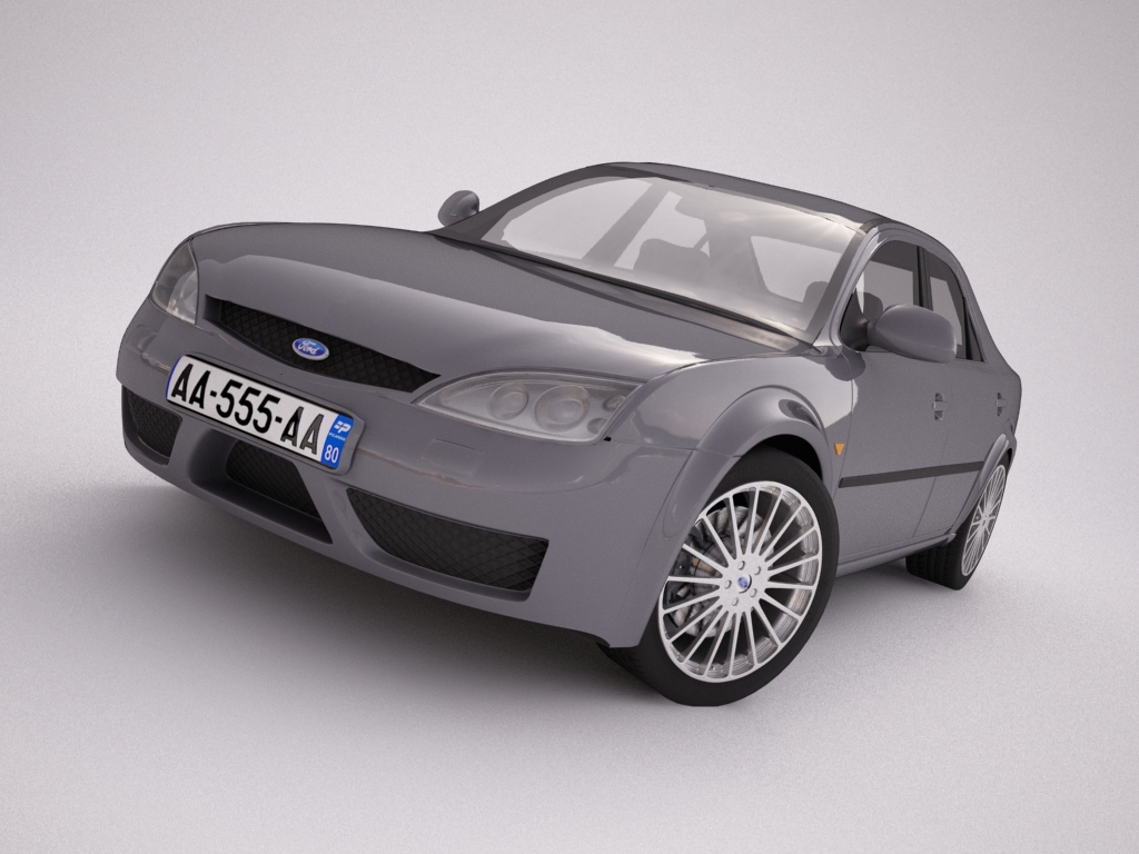 ford mondeo 2006 3d model max texture obj other 120110