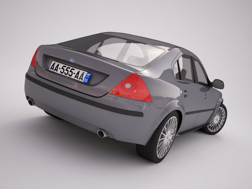 ford mondeo 2006 3d model max texture obj other 120111